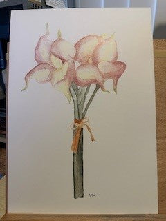 CALA LILLIES BOUQUET