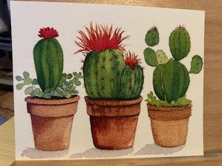 THREE CACTI