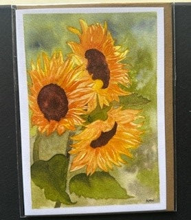 THREE SUNFLOWERS